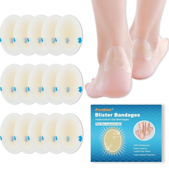 pntskter Other - NWOT Foot, Toes, and Heel Blister Bandages, Blister Pads (15PCS)